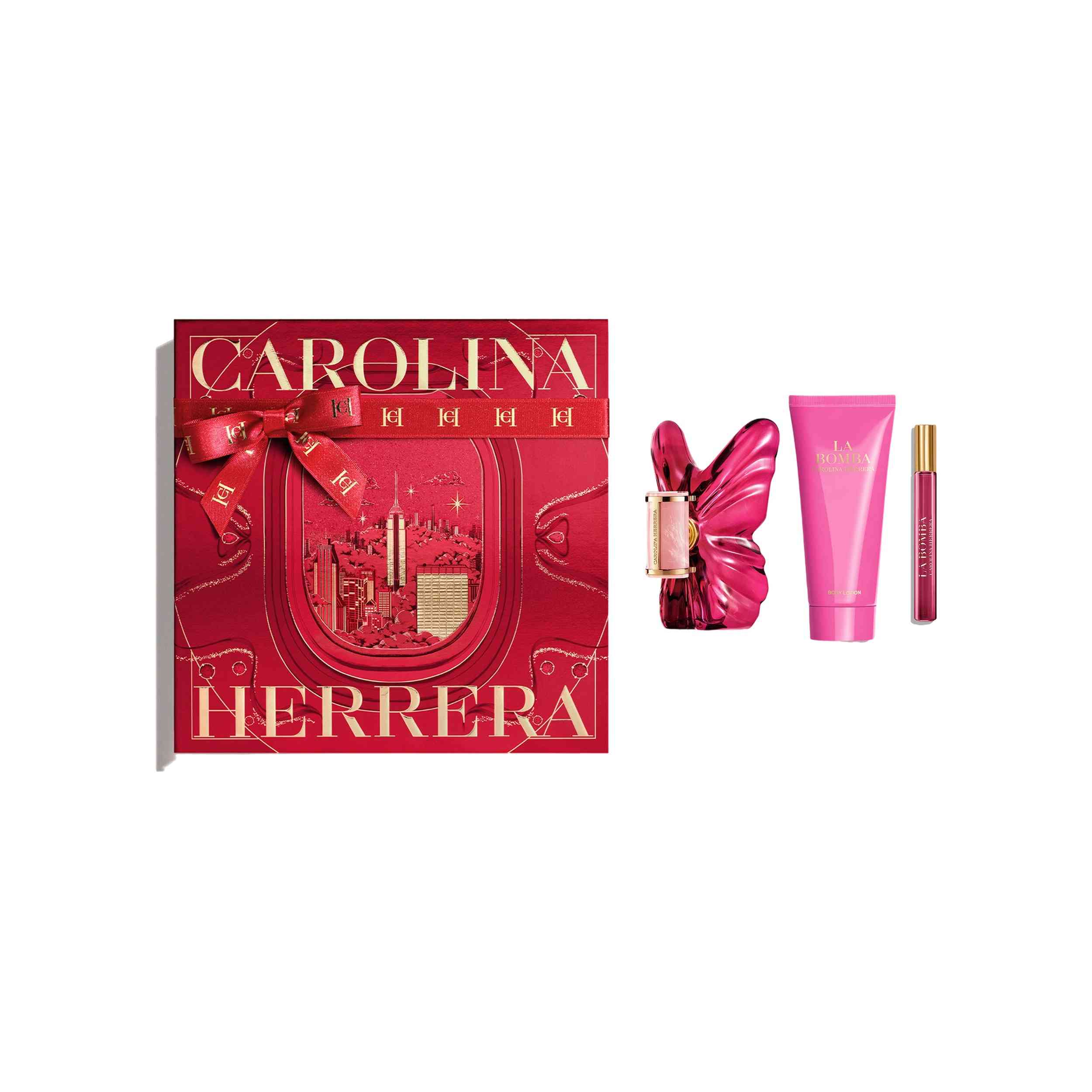 carolinaherrera Carolinaherrera La Bomba 10 ml set edp capacity: 10ml