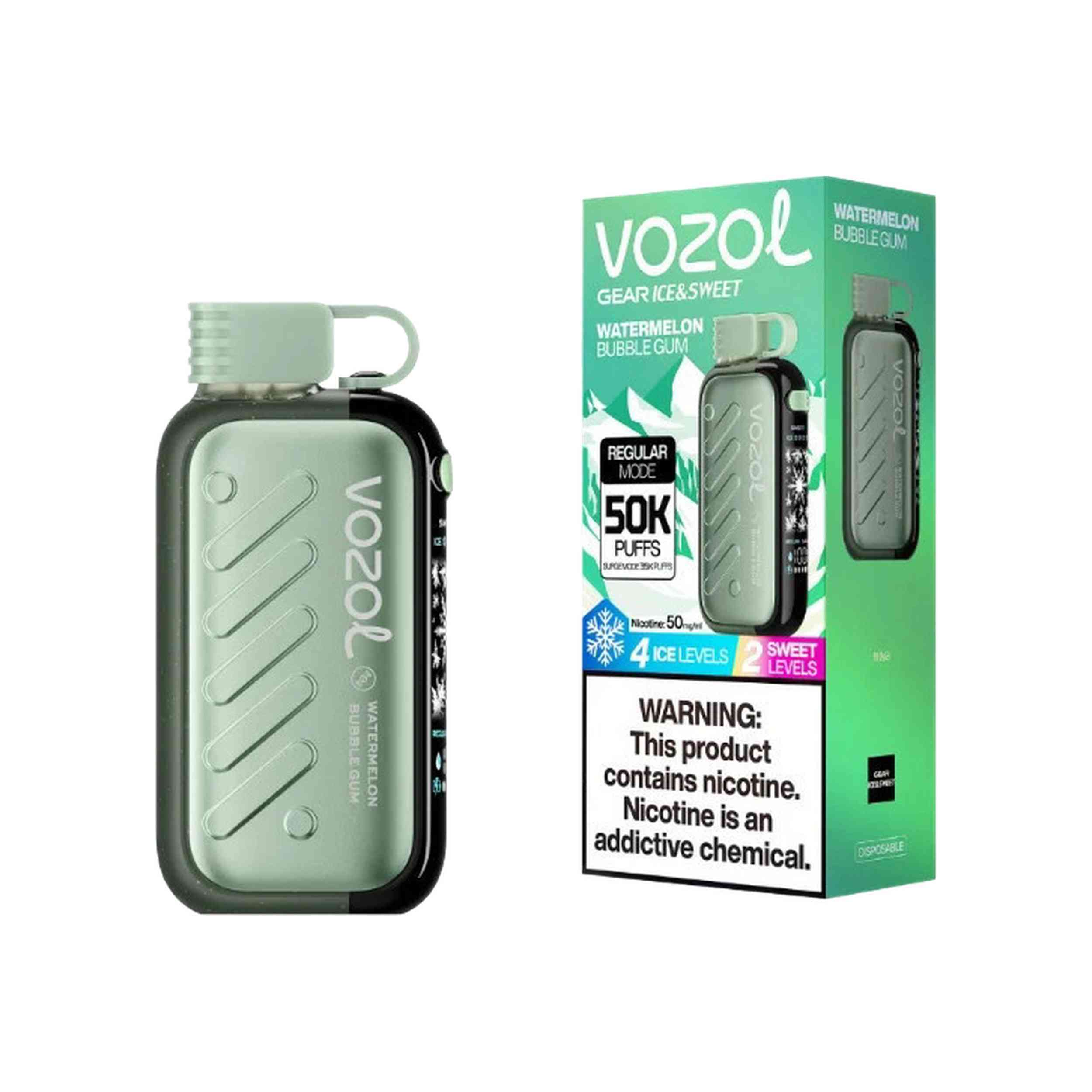 vozol Vozol Water Melon Bubble Gum