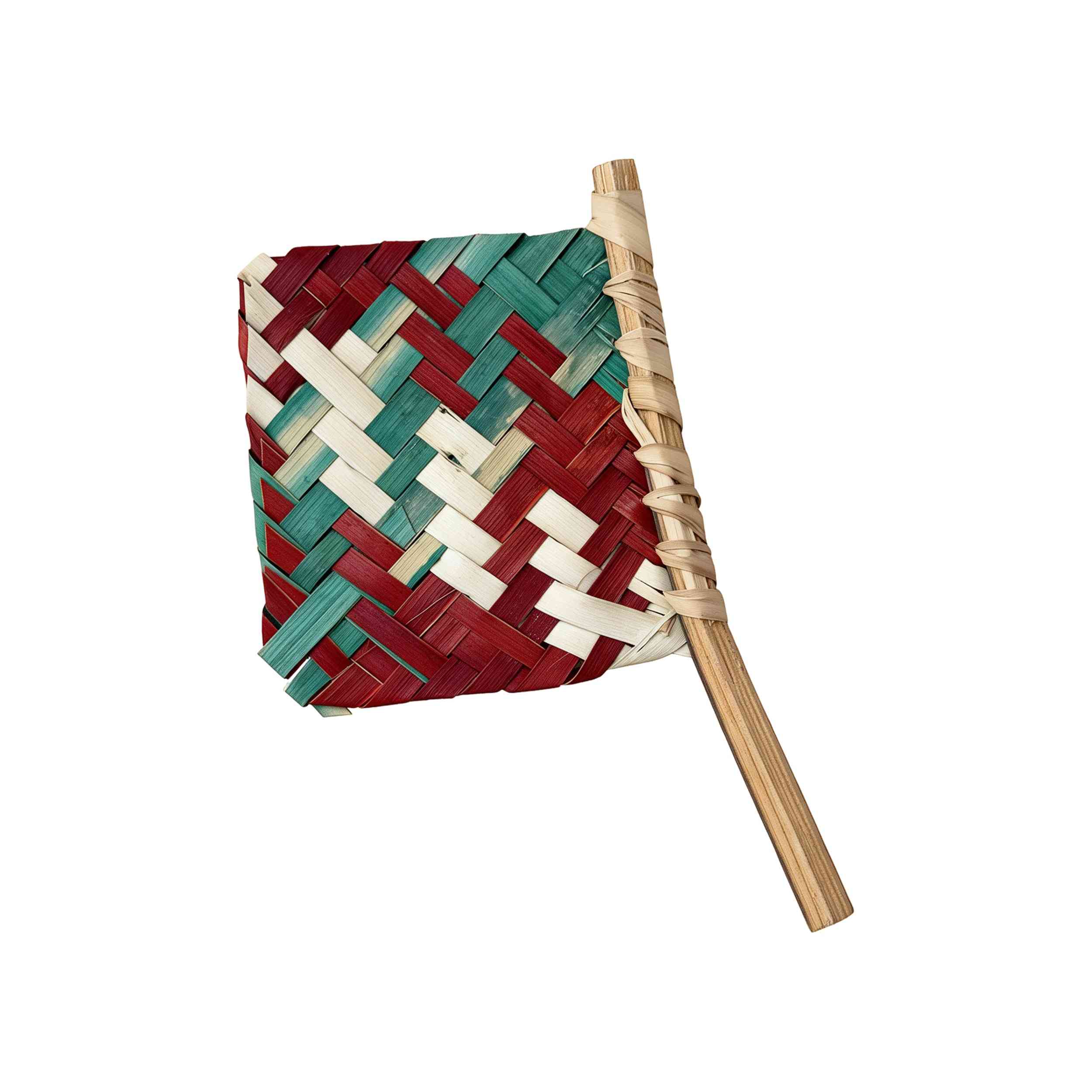Hand Fan Small- Palm's Fronds