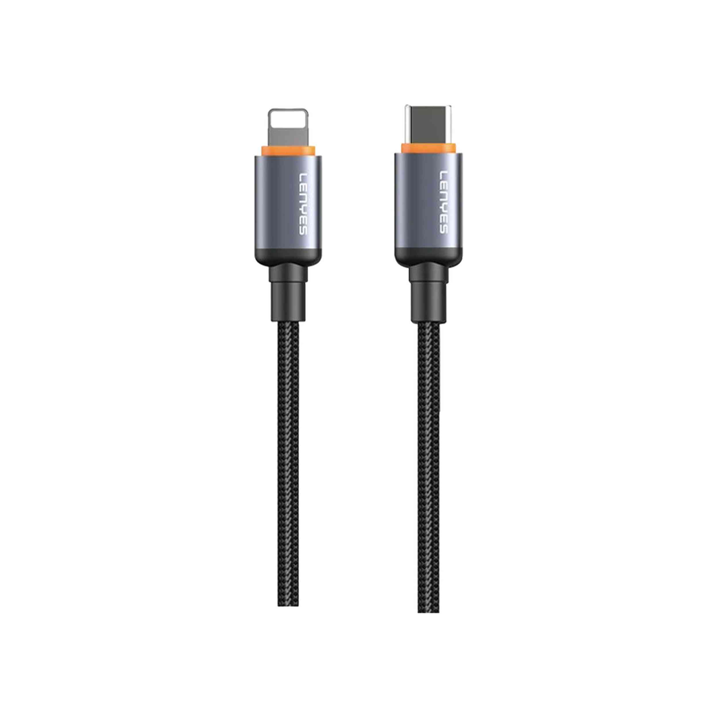 LENYES BRAIDED DATA CABLE LC528 TC-I 27W 1M