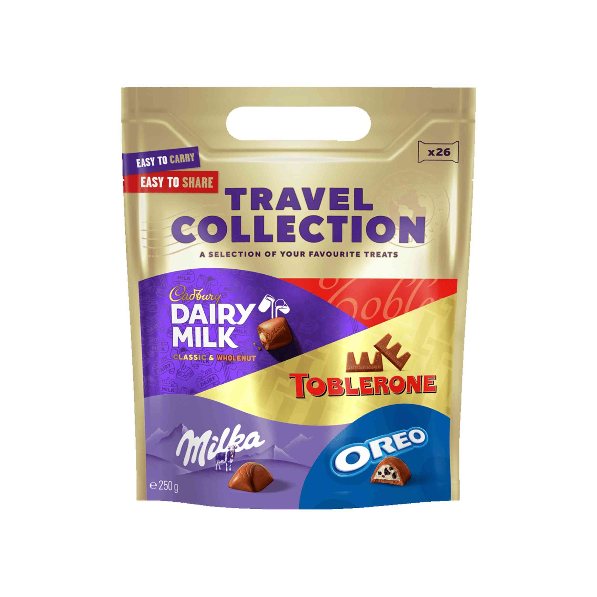 Cadbury Dairy Milk Travel Collection Mix 14CA