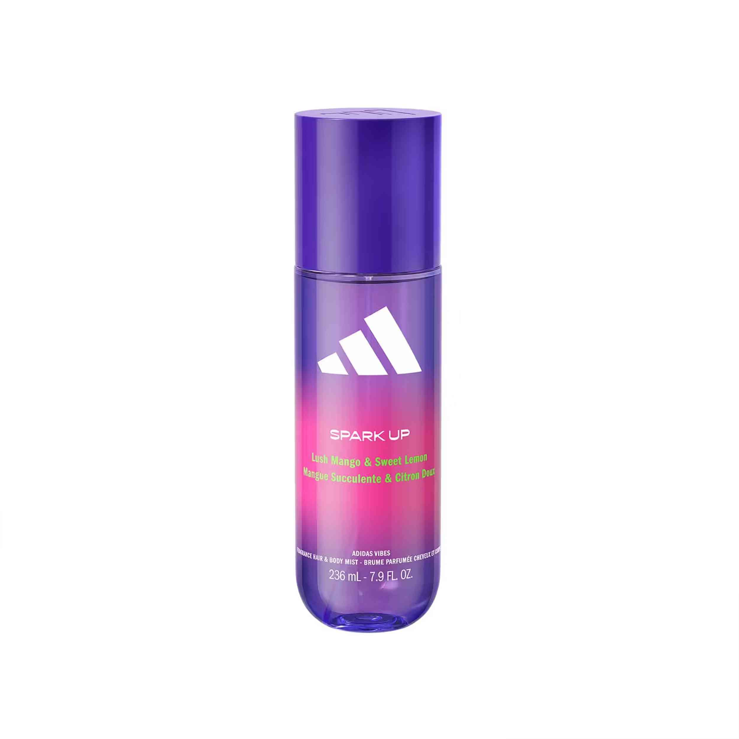 adidas Adidas Vibes Spark Up 236 ml hair & body mist capacity: 236ml