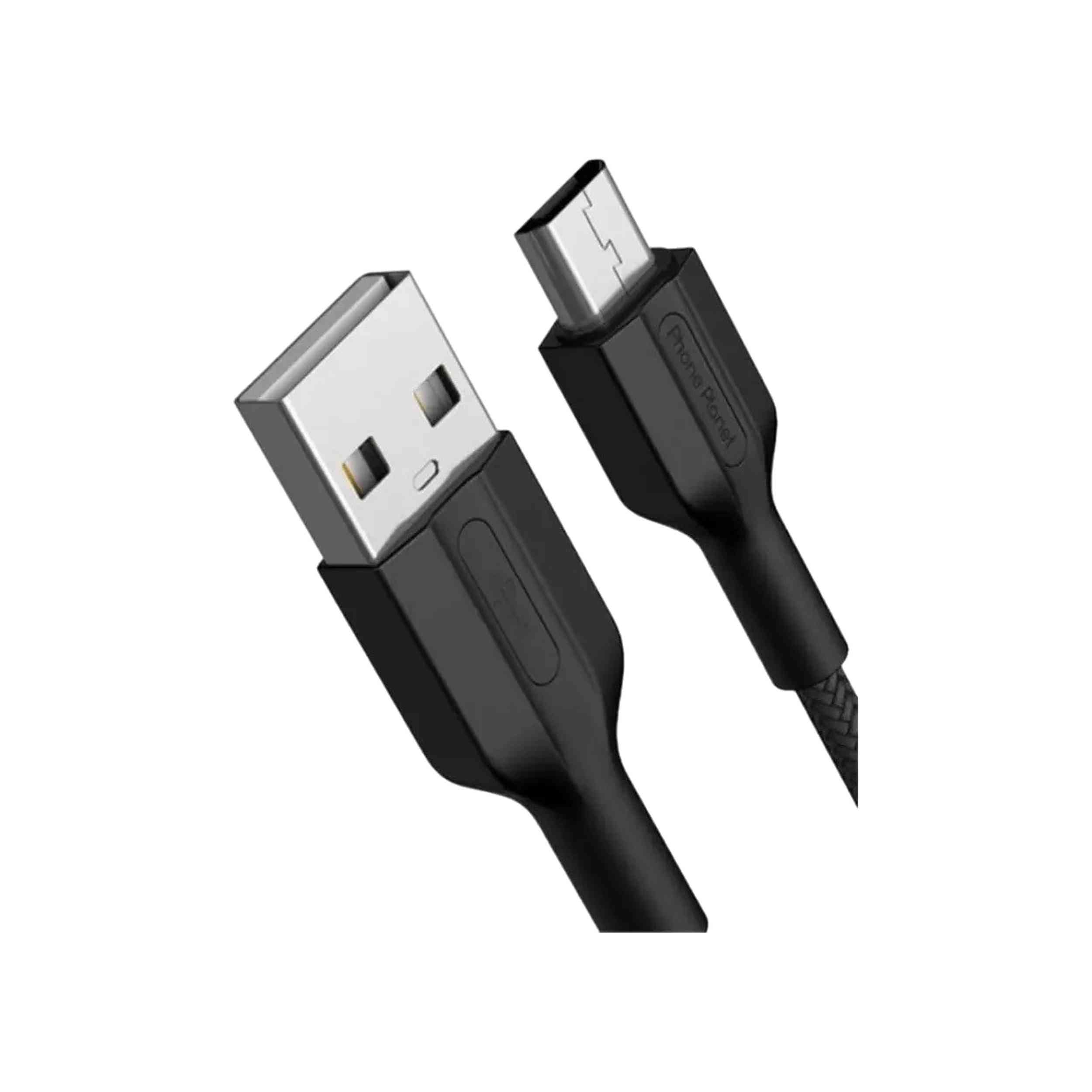 PHONE PLANET 1.2M TPE MOLDING USB-A TO MICRO CABLE