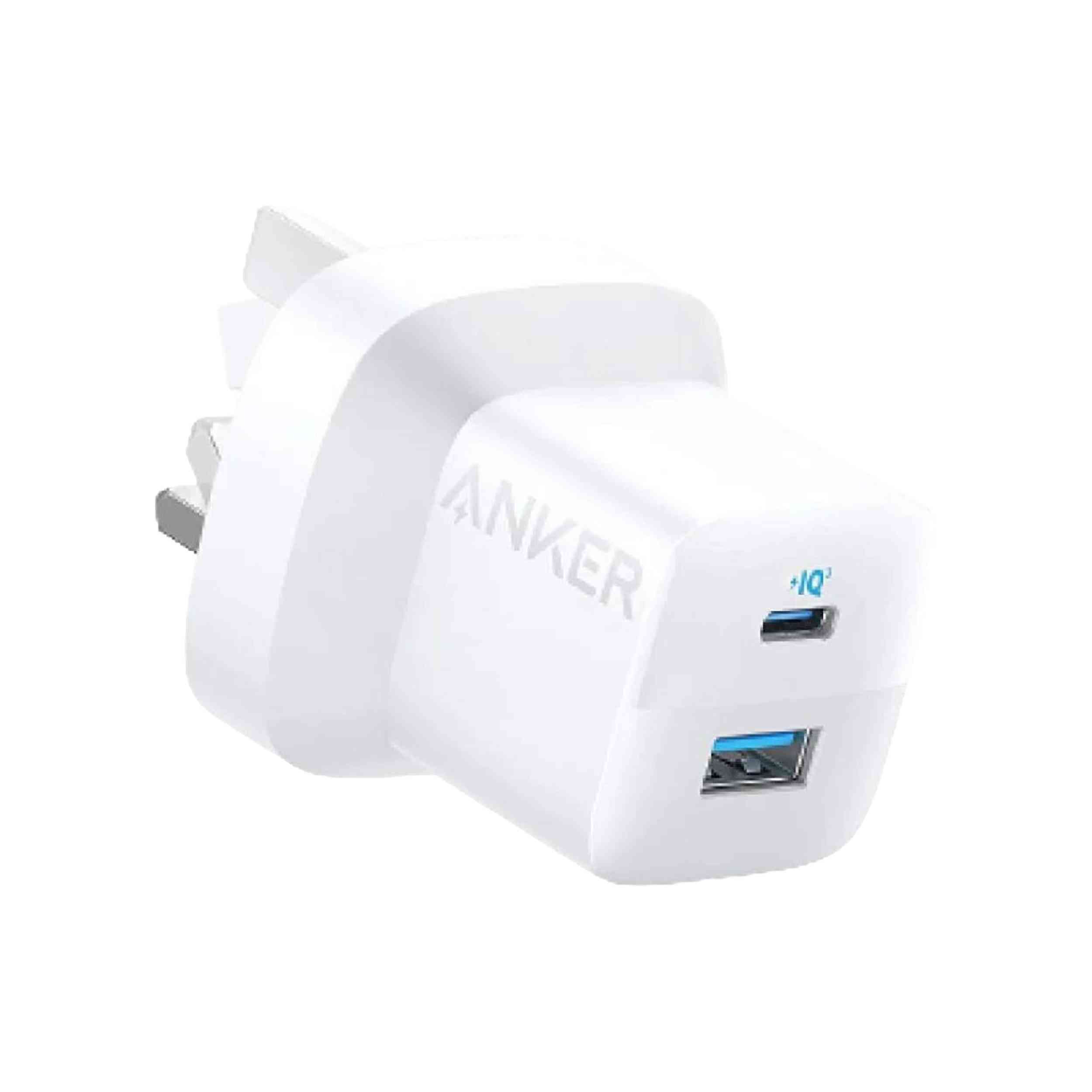 anker Anker 323 Dual Port Charger 33W white power: 33w