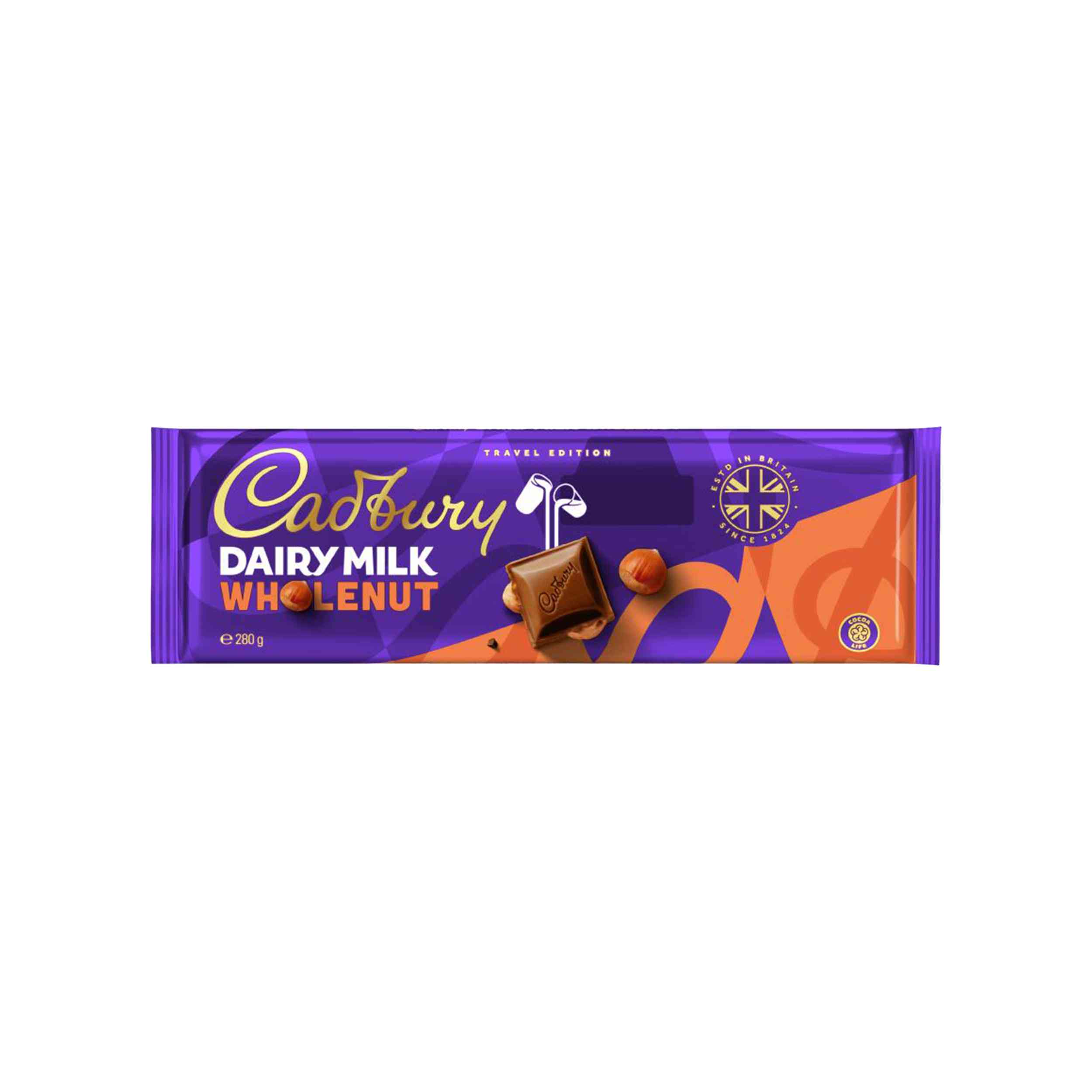 Cadbury Dairy Milk Whole Nut Tablet