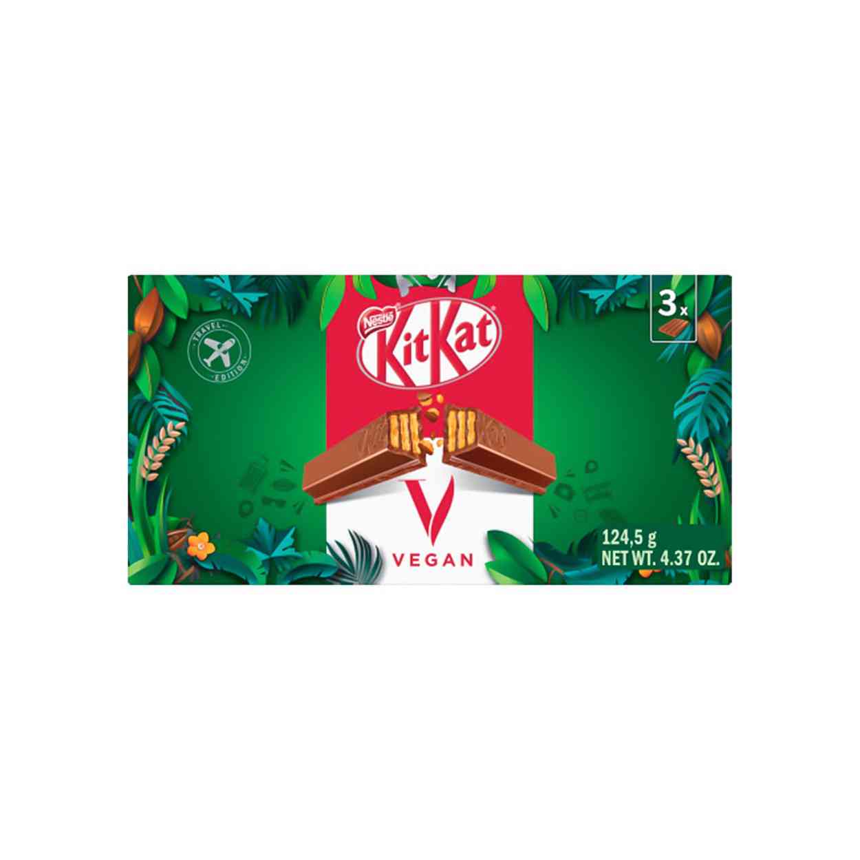 KITKAT Vegan Trvl Edition 18(3x41.5g)XI