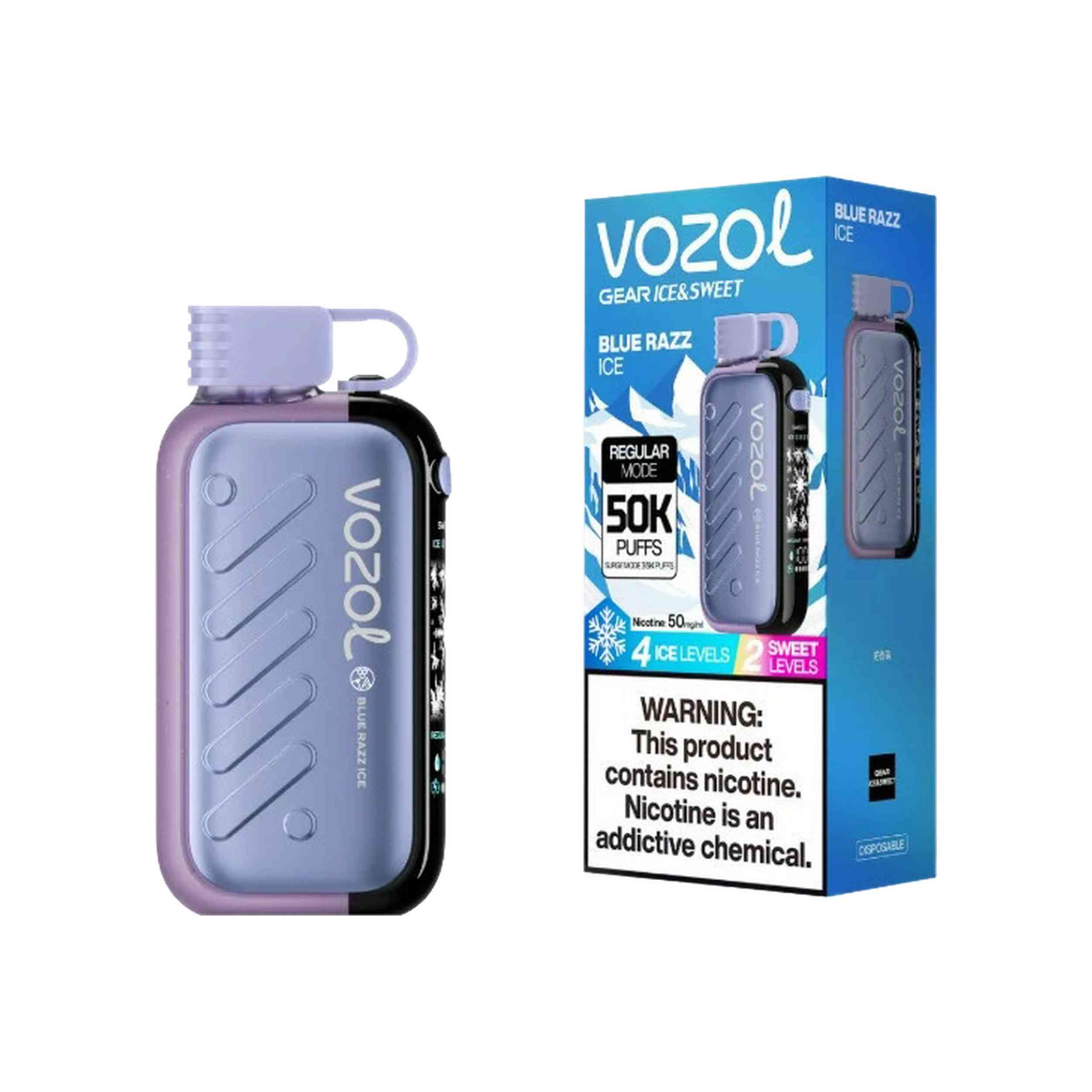 vozol Vozol Razz Ice blue razz ice
