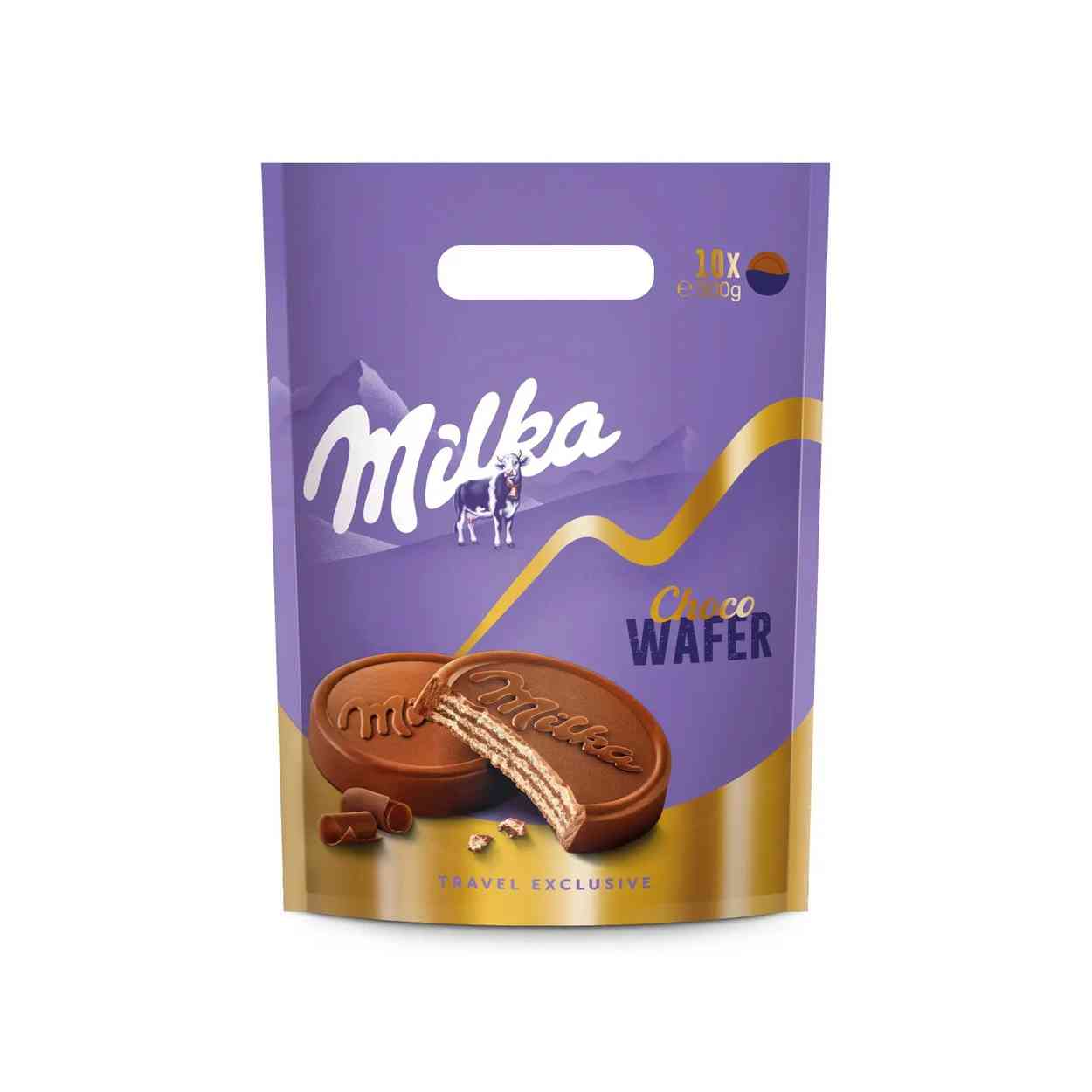 Milka Biscuits Choco Wafer Pouch