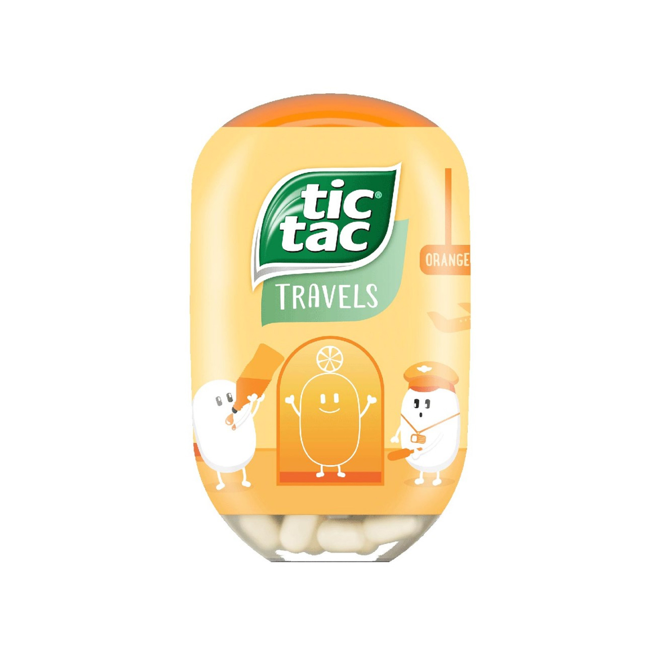 TIC TAC BOTTLE ORANGE