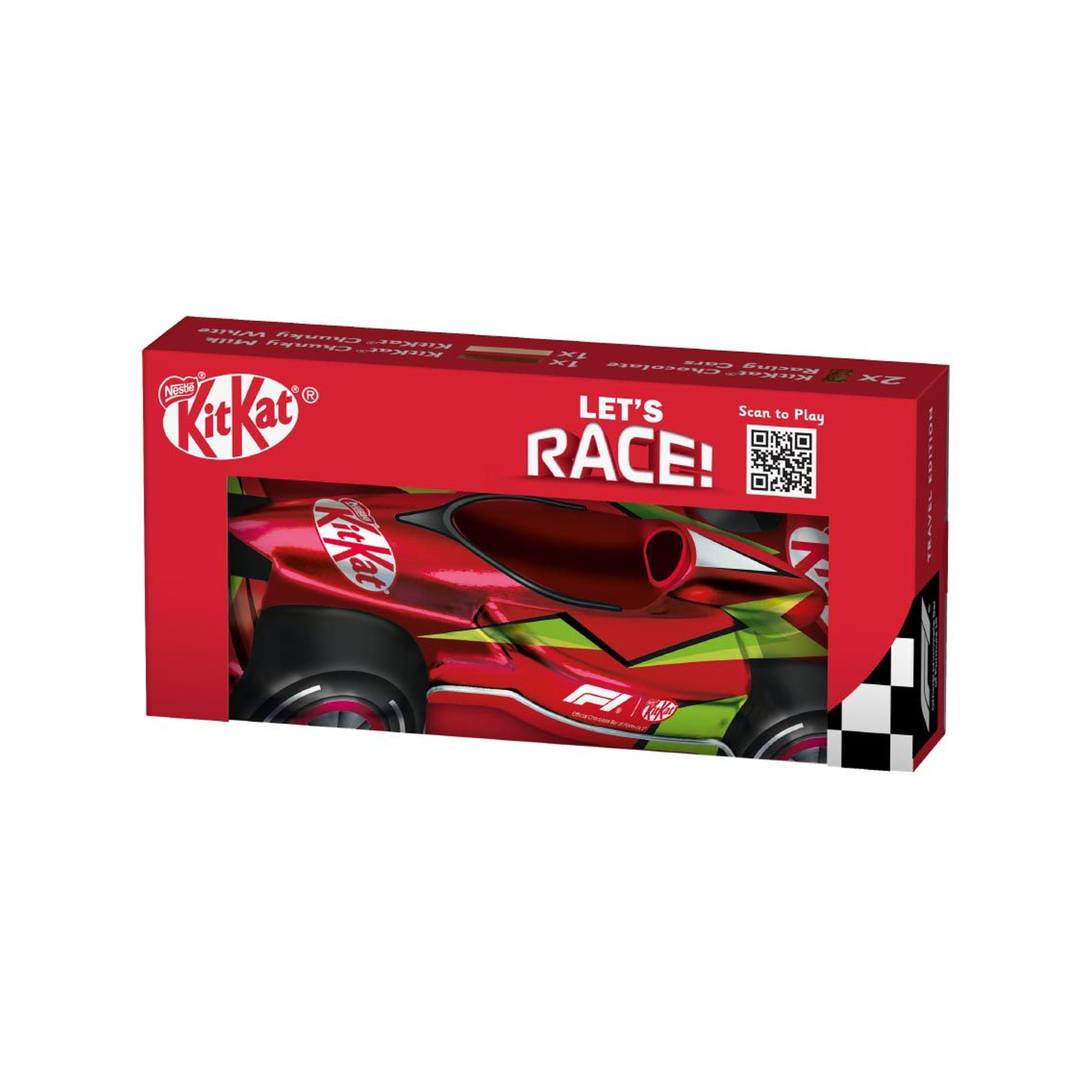 Kit Kat Tin Formula 1 Race Car