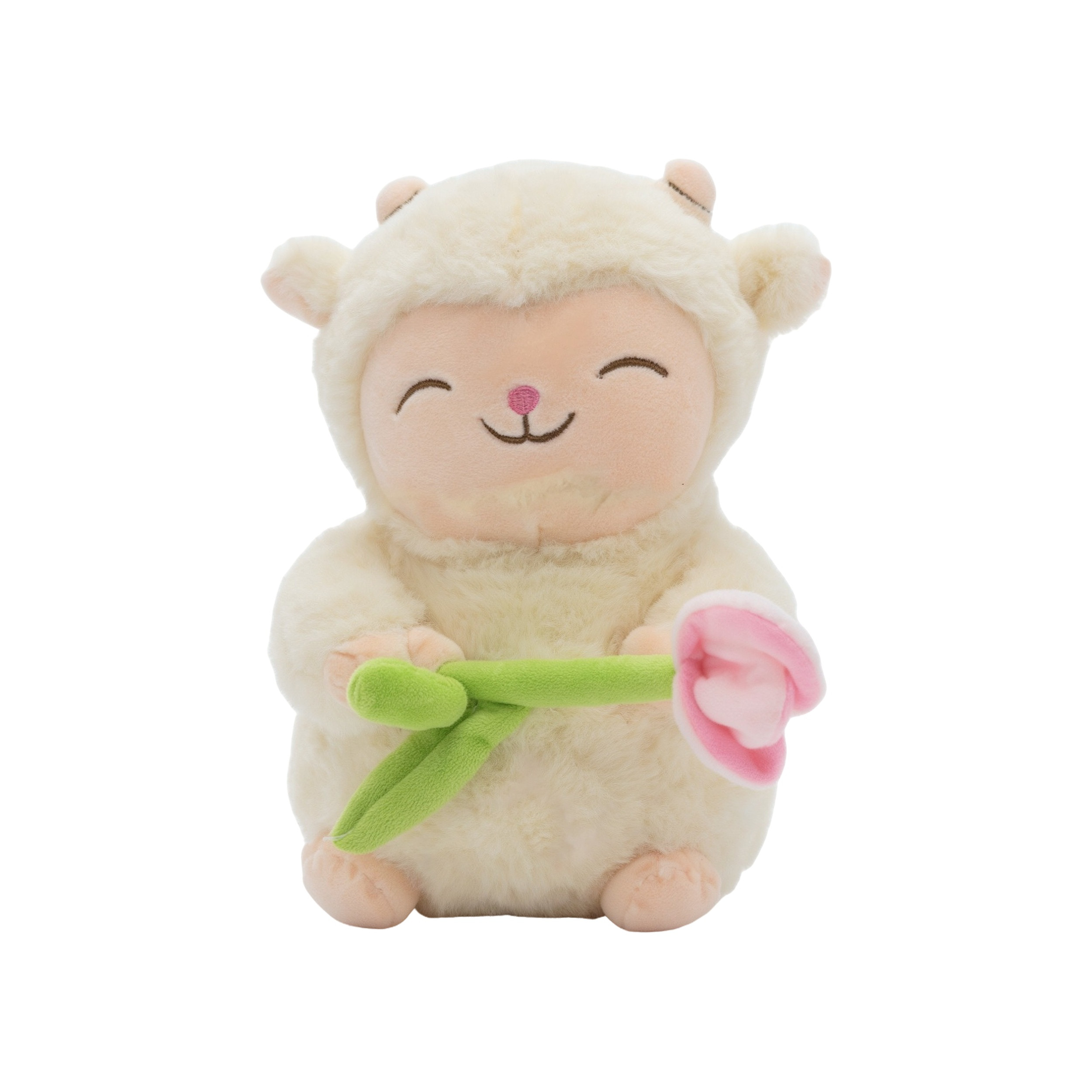 Sheep With Rose