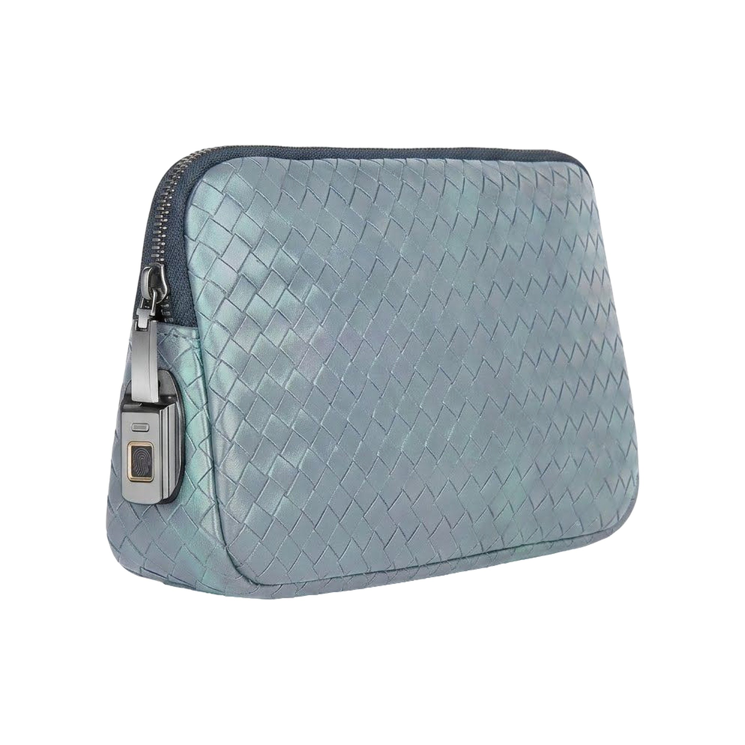 WIWU Alpha Pro Pouch Fingerprint Lock Clutch Bag - BLUE