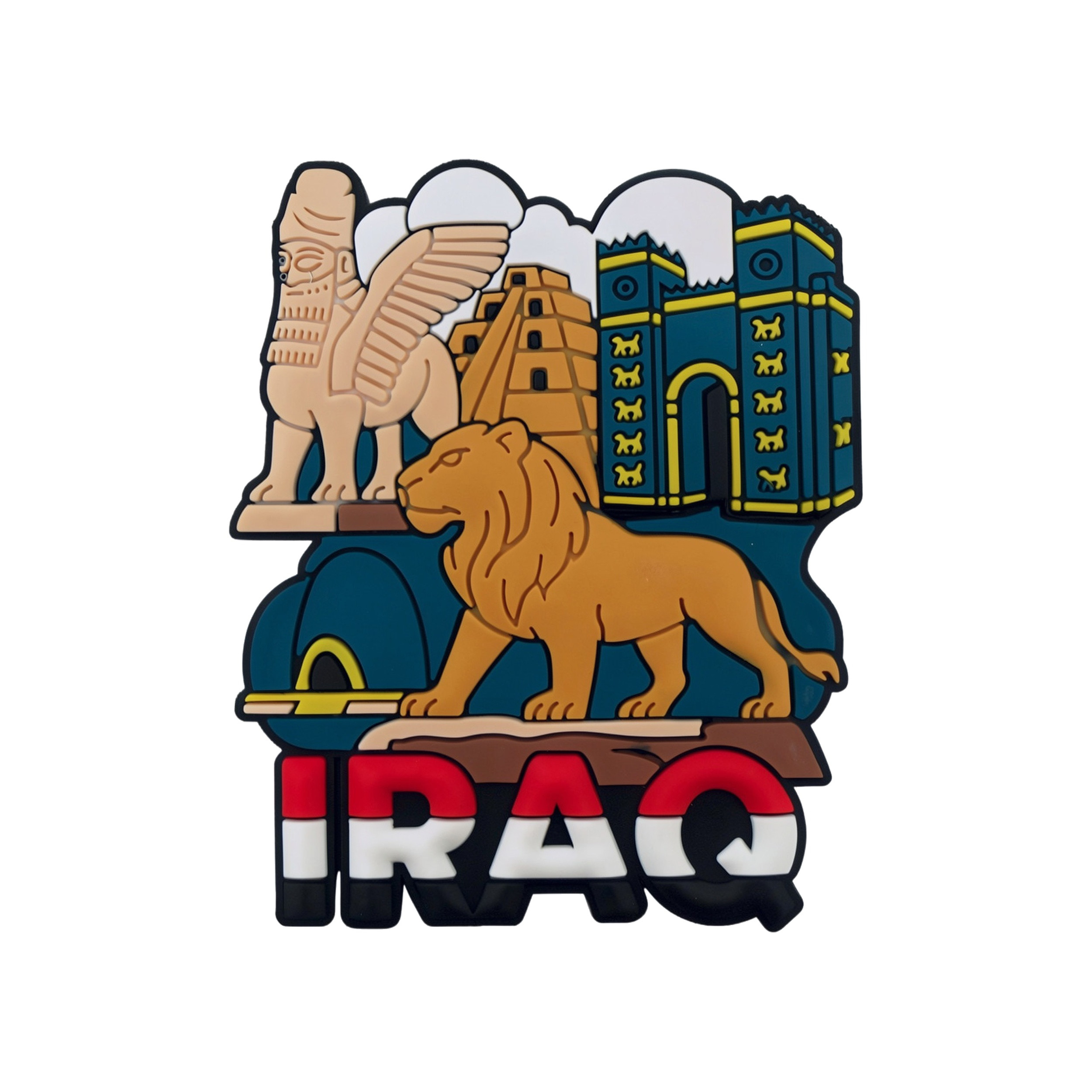 Baghdadi Silicone Magnet