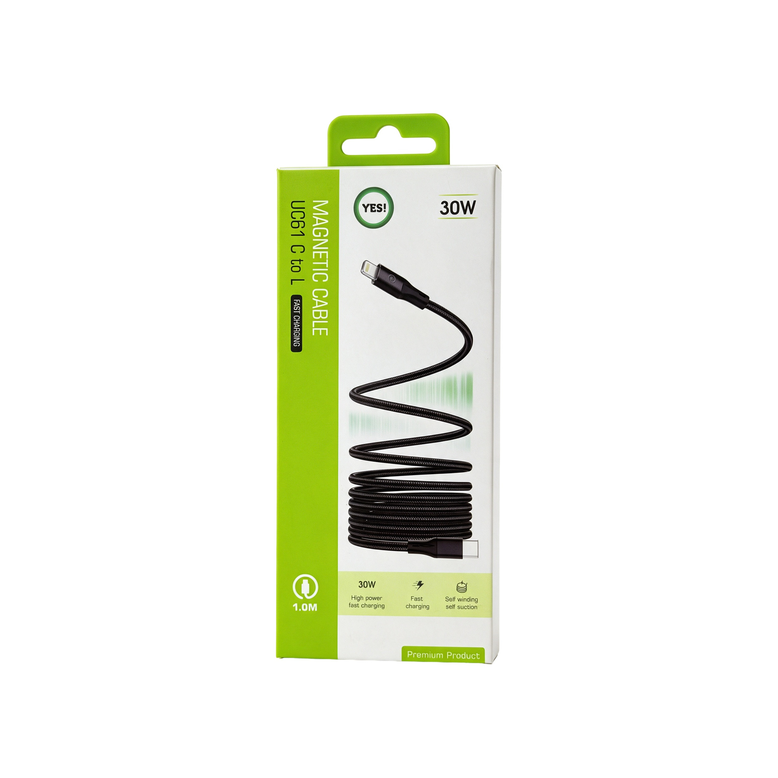 Magnetic Cable C to L 30W 1M