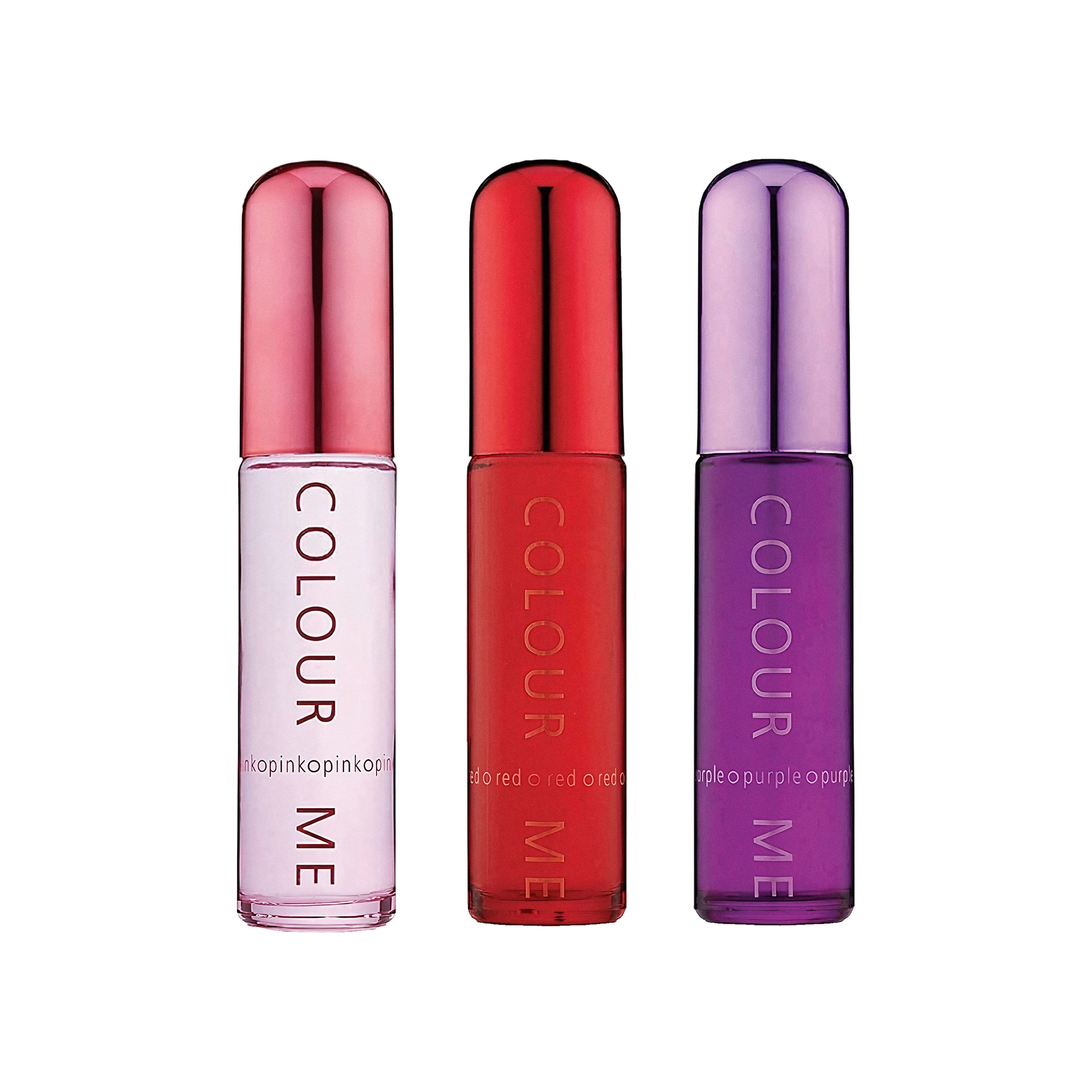 COLOUR ME PINK?PURPLE?RED TRIPLE PACKS WOMENS 55ML