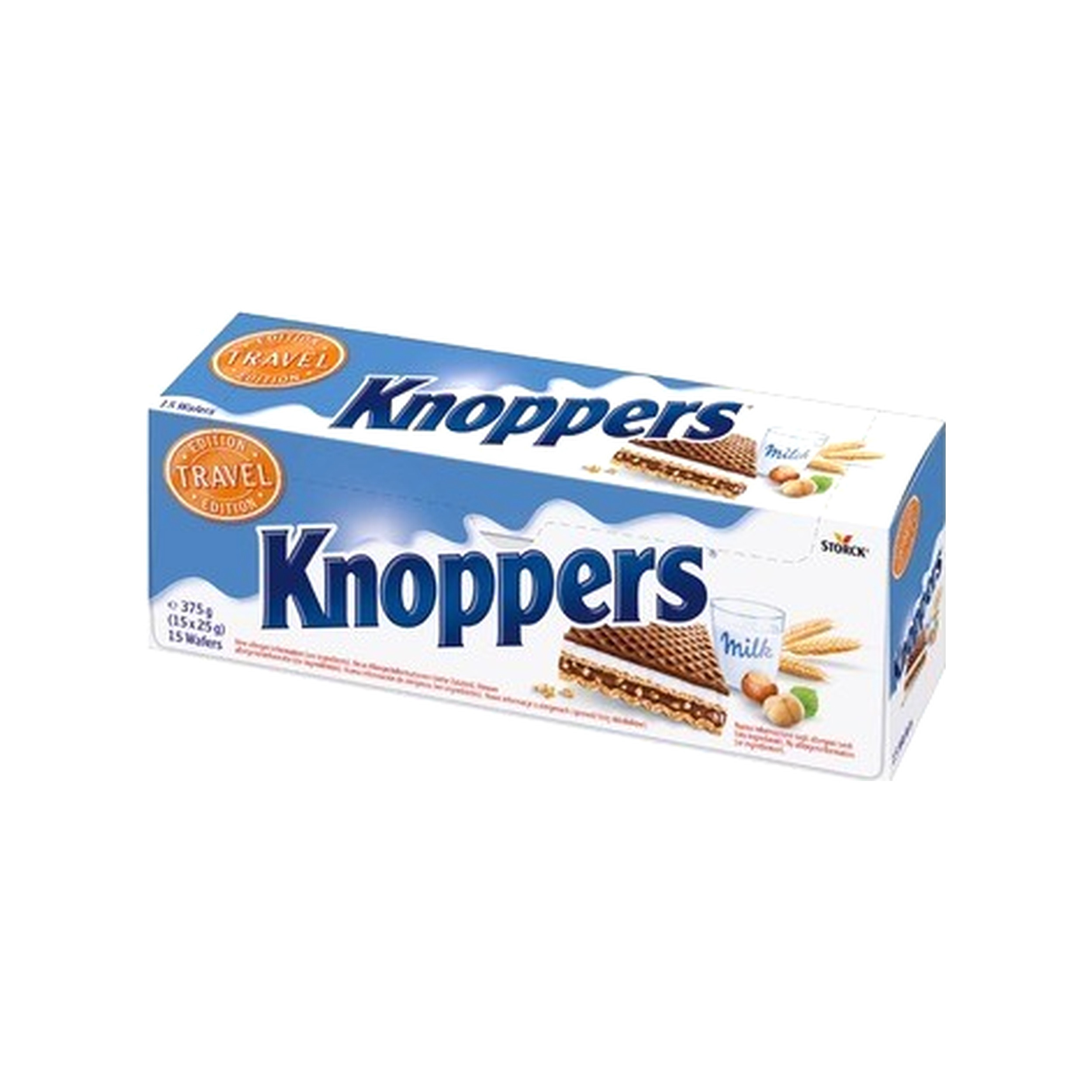 Wafers Storck Knoppers Crispy Milk-Hazelnut