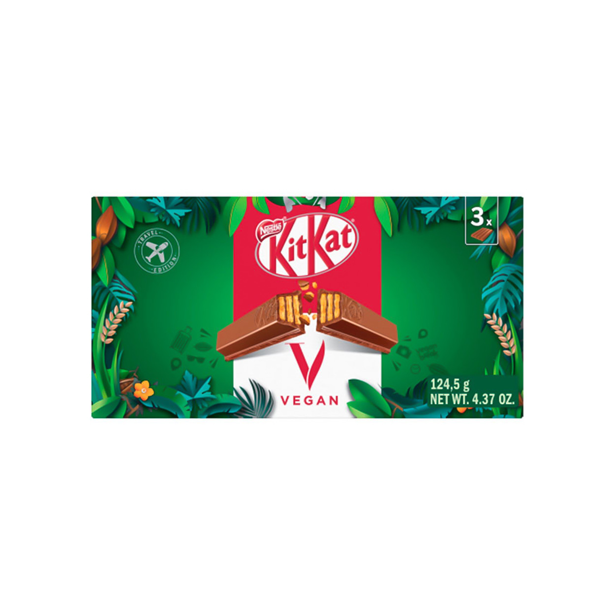KITKAT Vegan Trvl Edition 18(3x41.5g)XI
