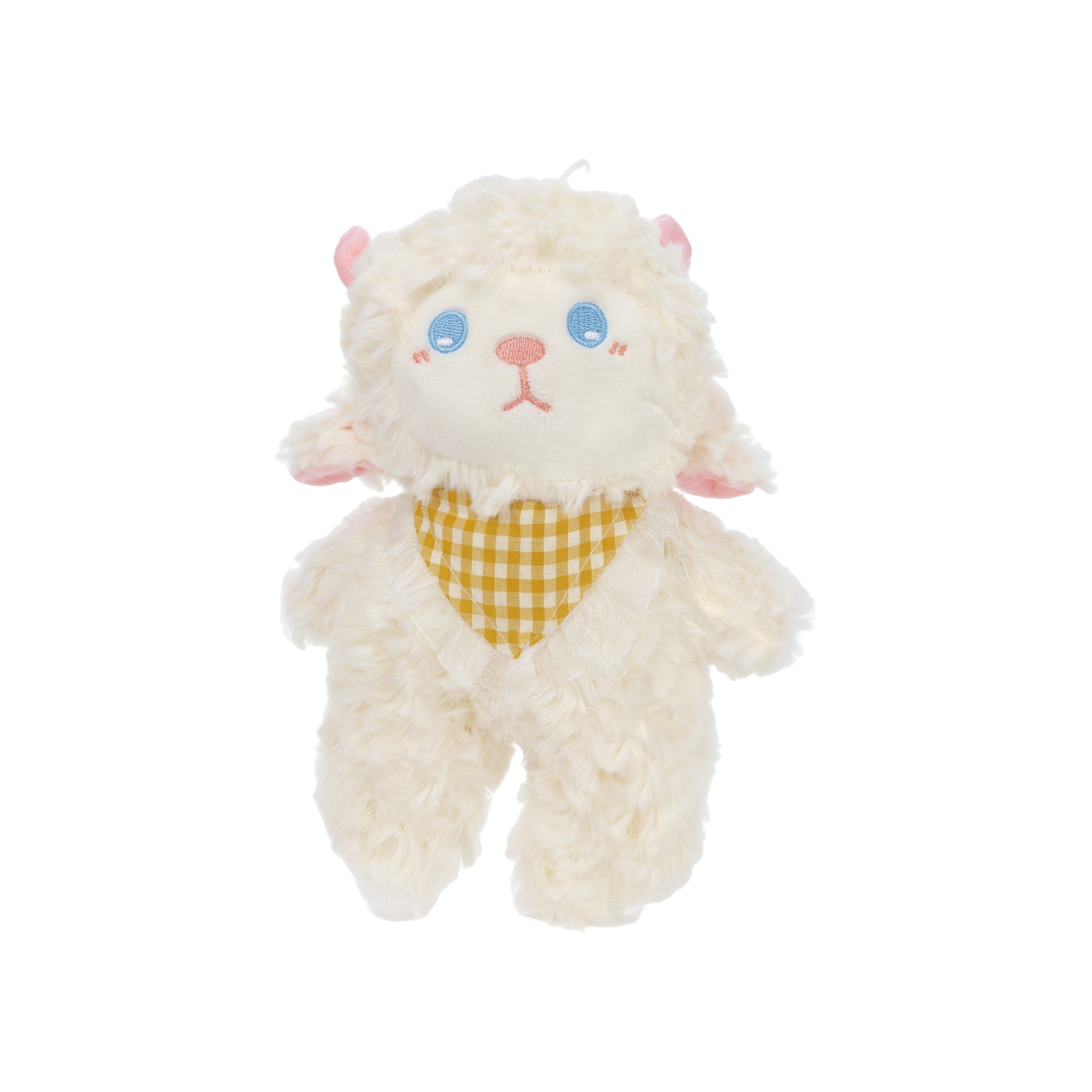 Sheep With Pink Horn