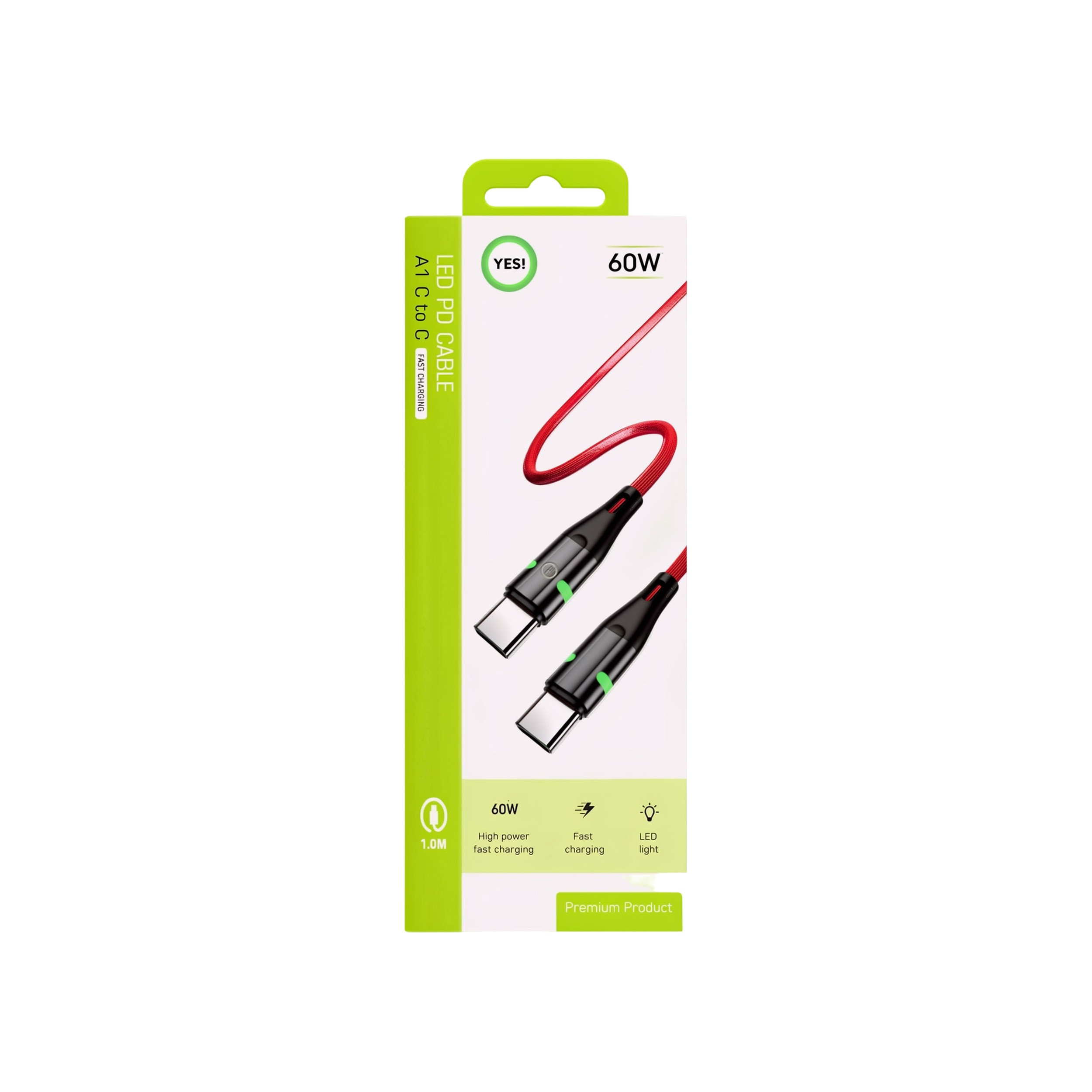 LED PD Cable 1M 60W