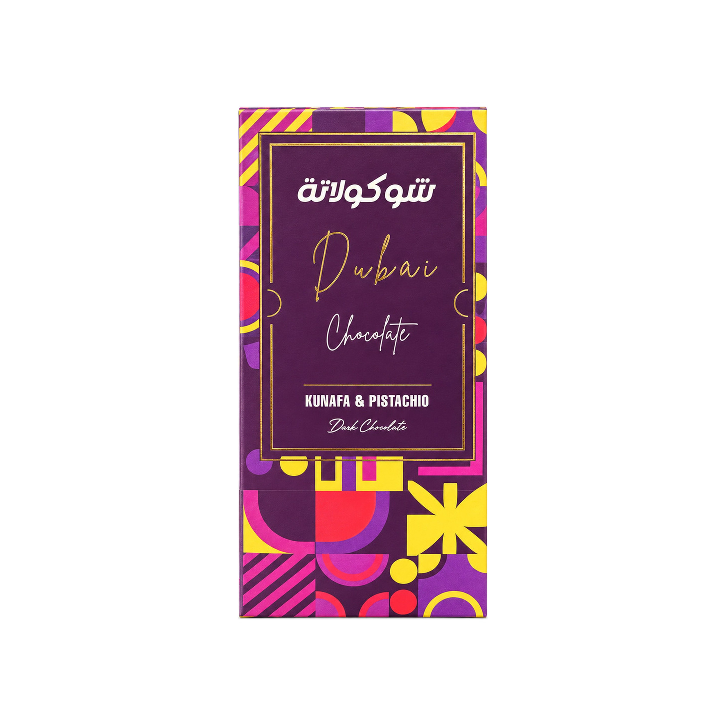 Dubai Chocolate Dark Pistachio & Kunafa 200G